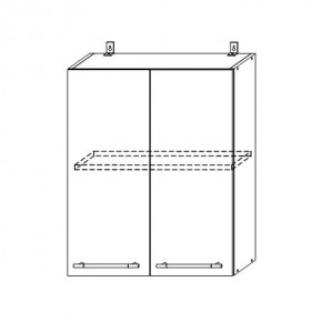 Гарда ВП 600 шкаф верхний высокий в Чулым - chylim.mebelnovo.ru | фото