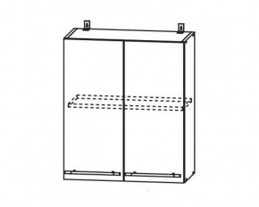 Капри П 600 шкаф верхний в Чулым - chylim.mebelnovo.ru | фото
