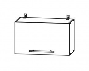 Капри ПГ 600 шкаф верхний горизонтальный в Чулым - chylim.mebelnovo.ru | фото