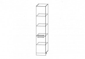 Капри ПНЯ 400 Пенал 400 в Чулым - chylim.mebelnovo.ru | фото