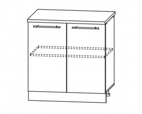 Капри С 800 шкаф нижний в Чулым - chylim.mebelnovo.ru | фото