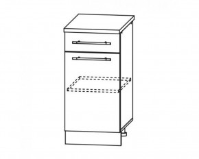 Капри С1Я 400 шкаф нижний с ящиком в Чулым - chylim.mebelnovo.ru | фото