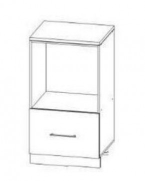 Капри СН 600 шкаф нижний с нишей в Чулым - chylim.mebelnovo.ru | фото