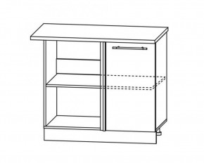 Капри СУ 1000 шкаф нижний угловой в Чулым - chylim.mebelnovo.ru | фото