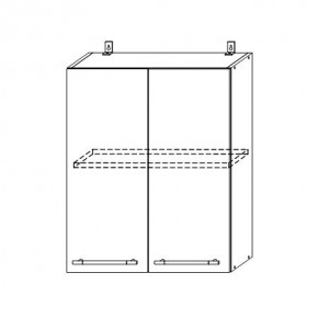 Капри ВП 600 шкаф верхний высокий в Чулым - chylim.mebelnovo.ru | фото