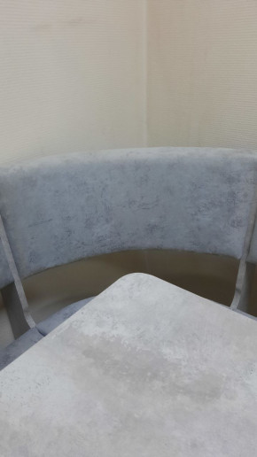 Кухонный уголок Миссия V велюр (цемент) в Чулым - chylim.mebelnovo.ru | фото