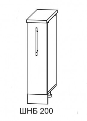 Олива СБ 200 шкаф нижний бутылочница в Чулым - chylim.mebelnovo.ru | фото