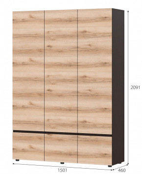 Шкаф 3-х Берген в Чулым - chylim.mebelnovo.ru | фото