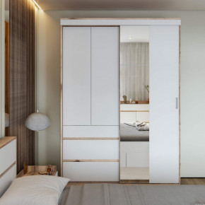 Шкаф-купе Брауни 1.5м в Чулым - chylim.mebelnovo.ru | фото